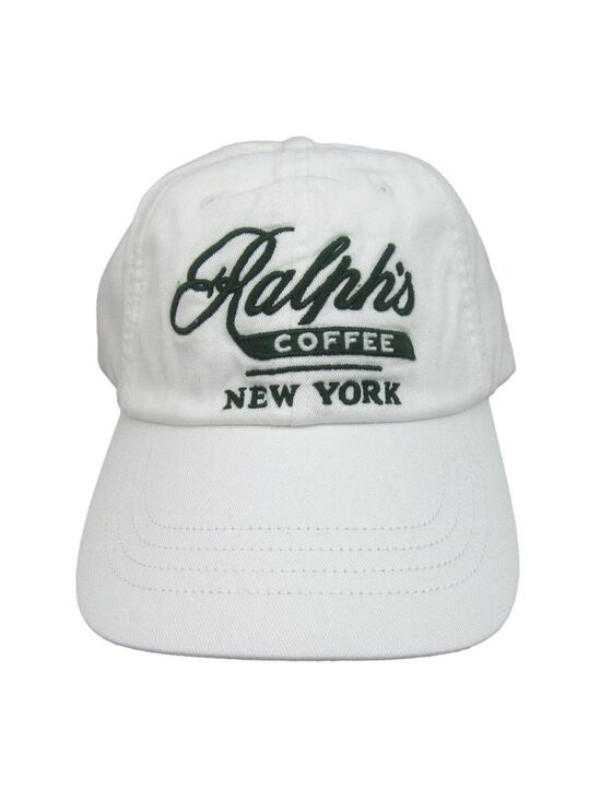 Polo Ralph Lauren Other - Polo Ralph Lauren Ralph's Coffee New York NYC Baseball Hat Cap White NEW